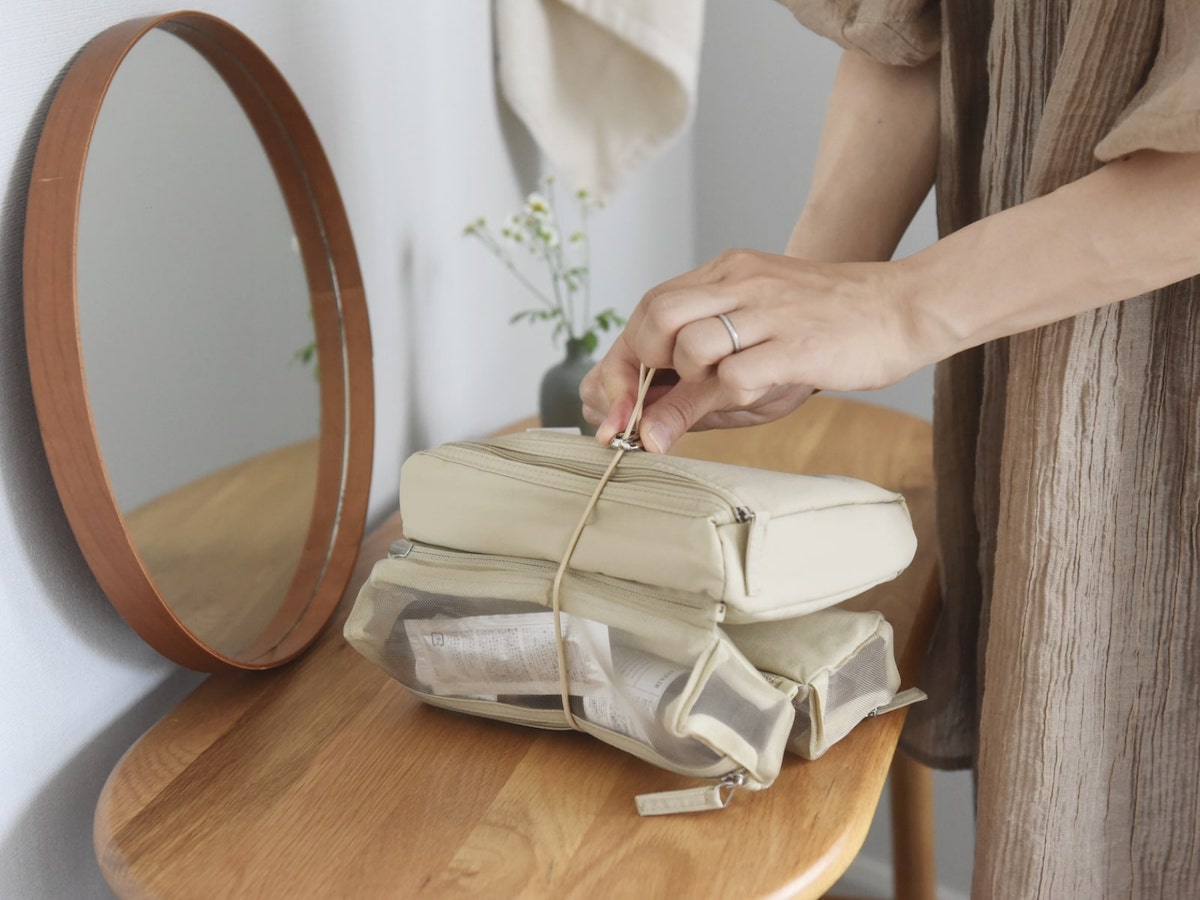 「必要な分だけ」カスタムできる旅ポーチ。荷造り上手なインスタグラマーさんの活用術とは？