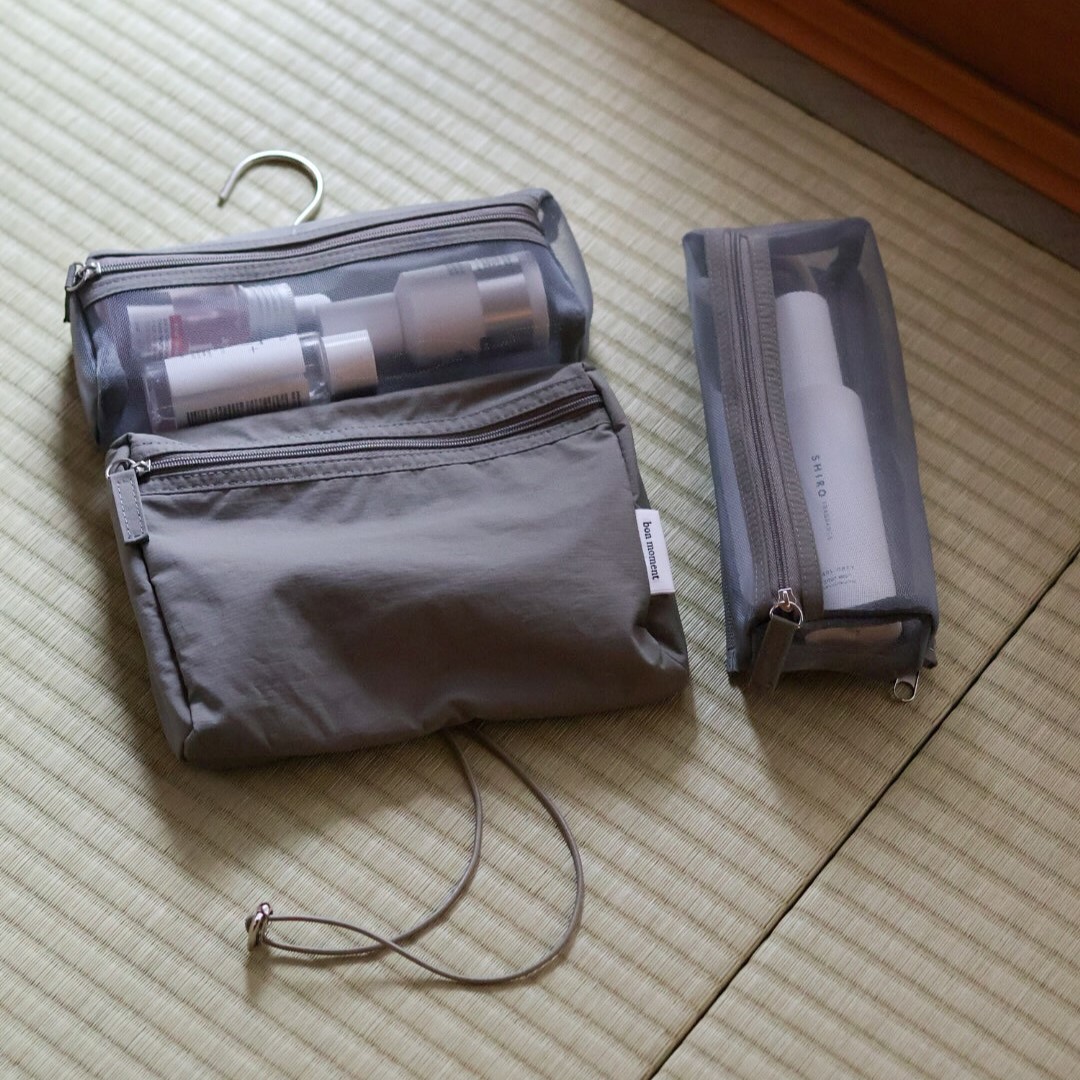 「必要な分だけ」カスタムできる旅ポーチ。荷造り上手なインスタグラマーさんの活用術とは？