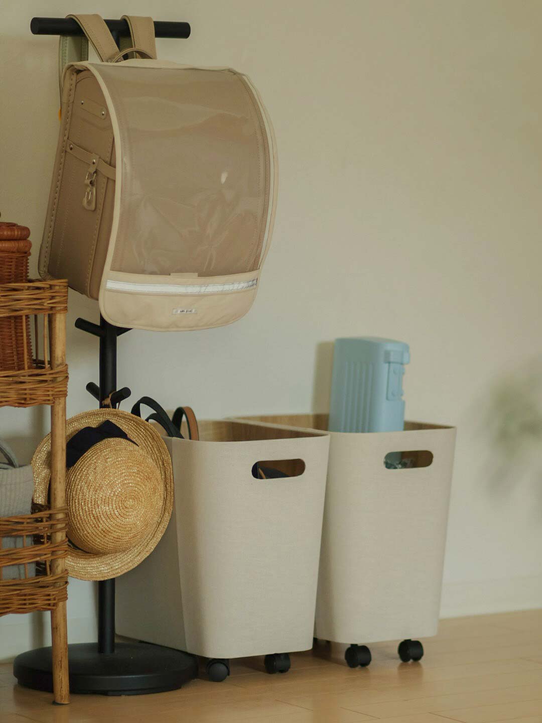 ランドセルも学用品もポン！子ども部屋も片付く『動かせる収納』活用術【インスタグラマーさんのもの選び】