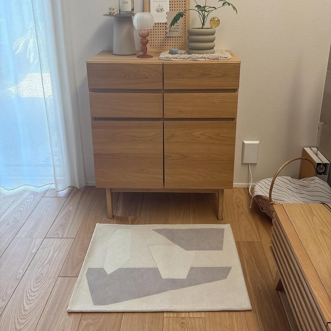 まるでアートポスターみたいなデザインラグ『インスタグラマーさんが選んだ柄はコレ！』発表会