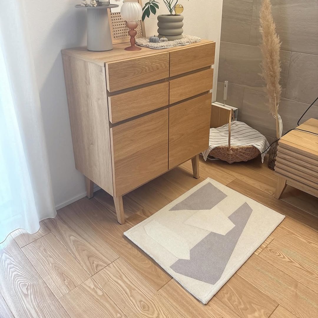 まるでアートポスターみたいなデザインラグ『インスタグラマーさんが選んだ柄はコレ！』発表会