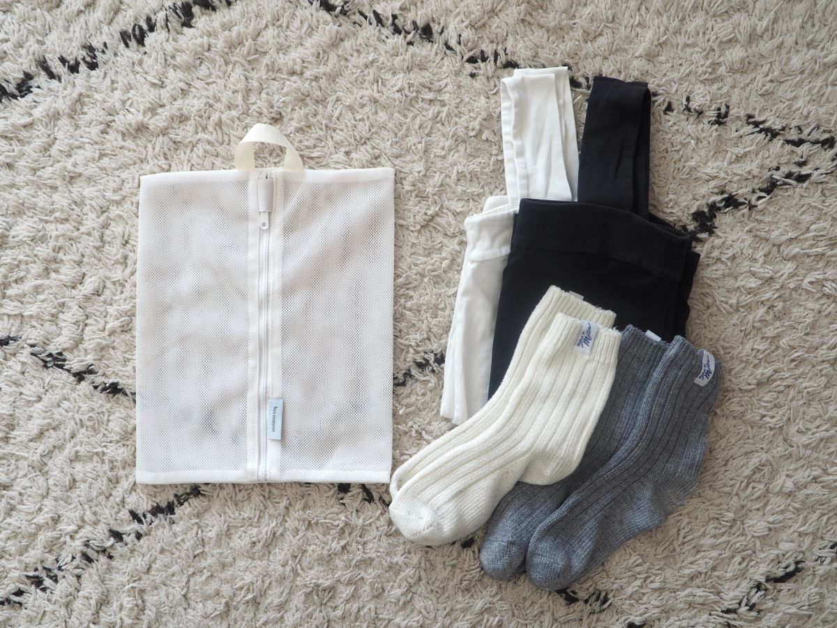 面倒な後片付けが一手間減る！「洗濯ネットになる衣類ポーチ」で旅行後の荷ほどきが快適に