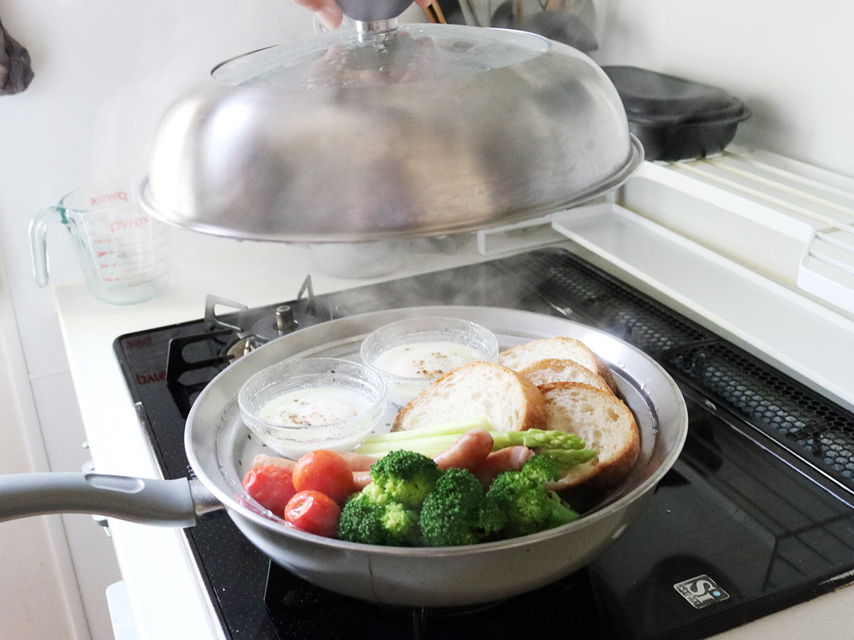 “蒸し器”で料理の幅がぐっと広がる！おうちのフライパンや鍋で本格蒸し料理をはじめよう