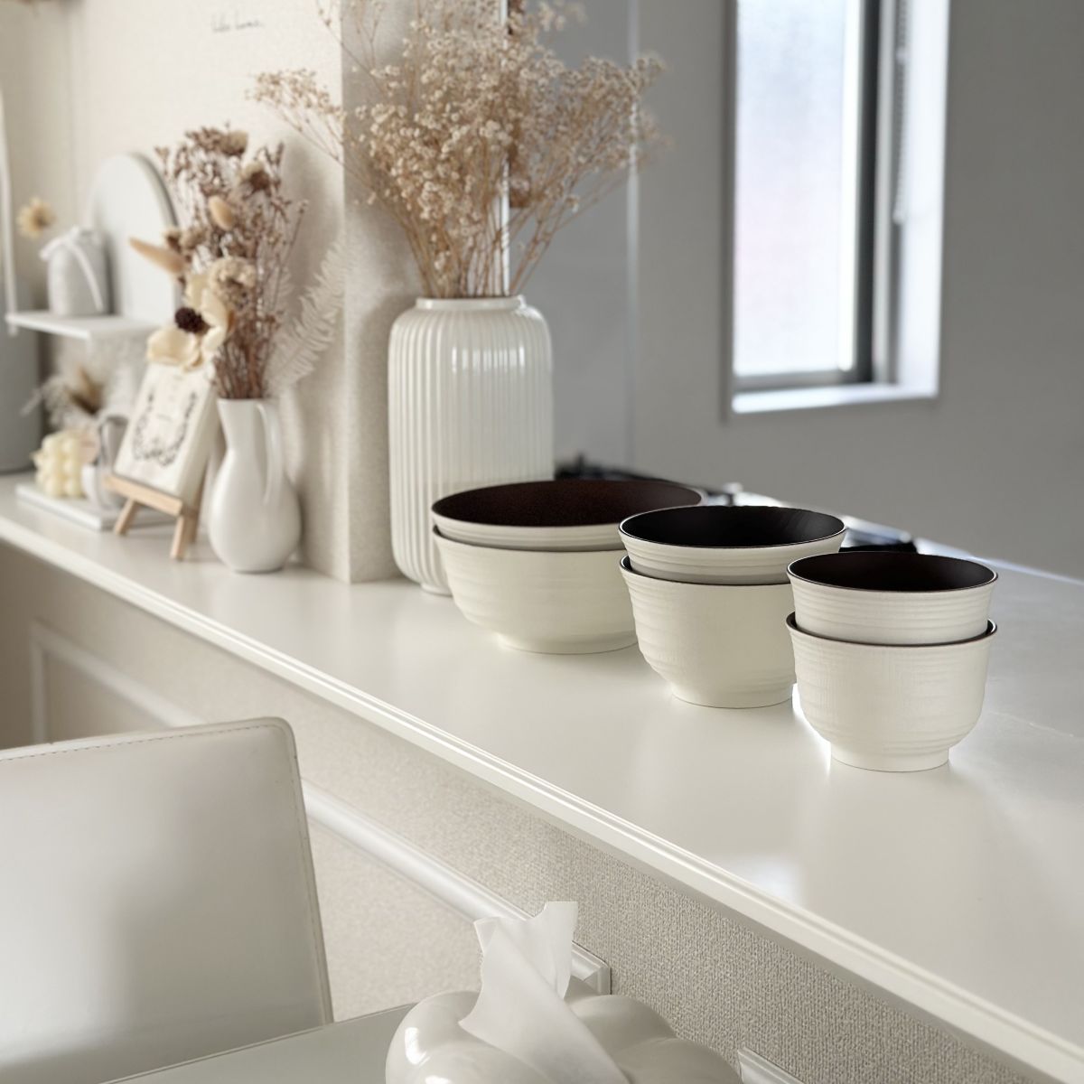 ワンオペ休日のお昼ご飯にも。軽くて割れにくい木目調どんぶり＆汁椀がちょうどいい話【インスタグラマーさんのもの選び】