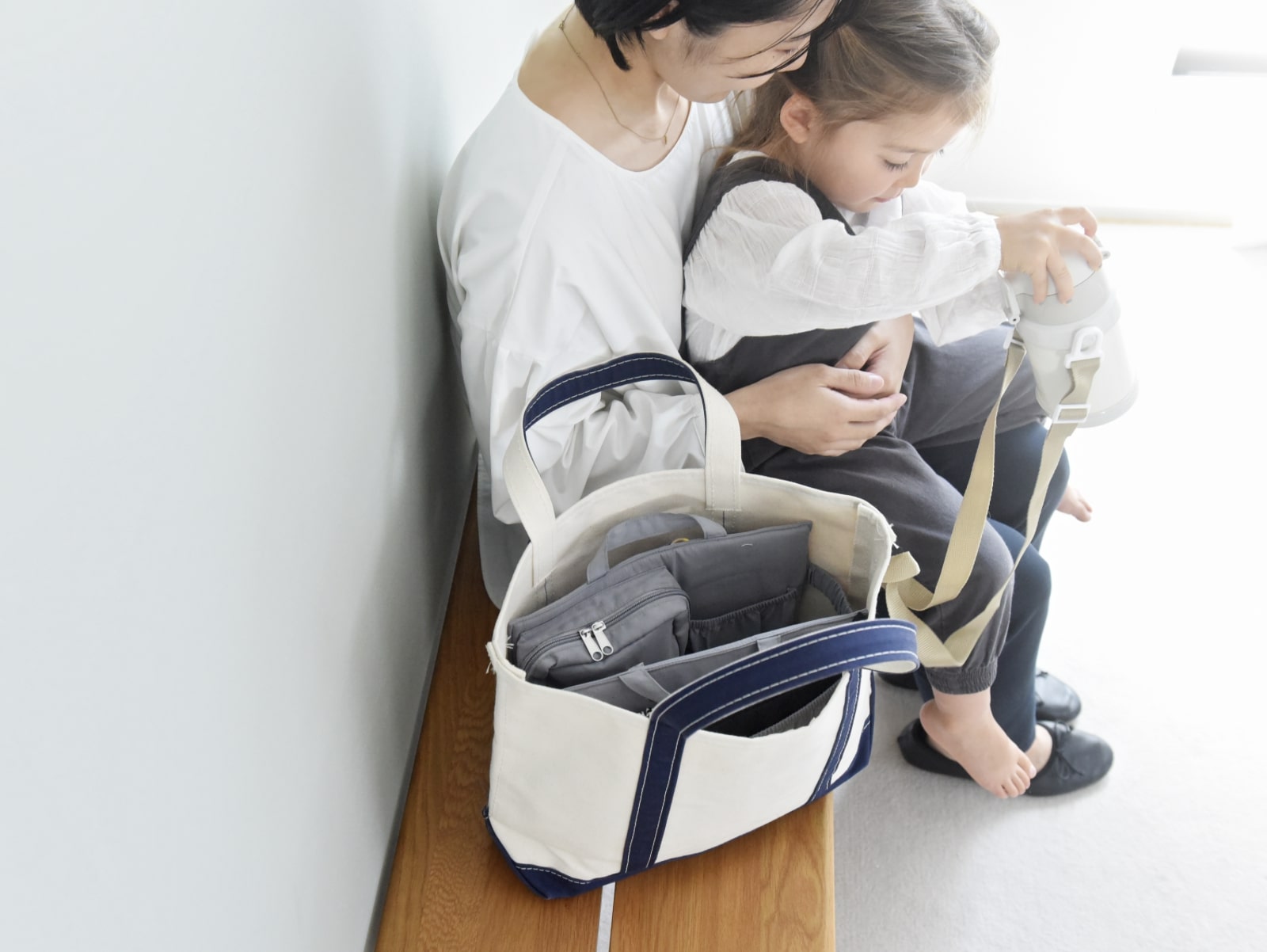 ただのトートが多機能マザーズバッグに変身！ママのための究極バッグインバッグが誕生