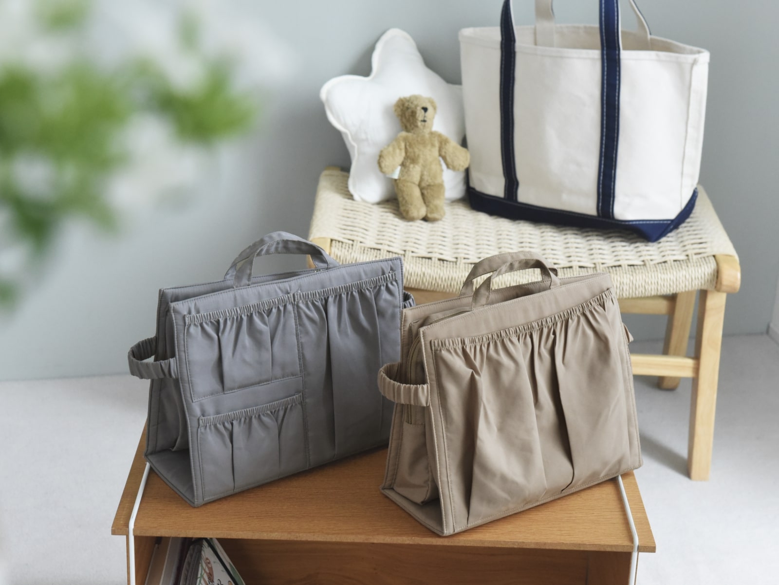 ただのトートが多機能マザーズバッグに変身！ママのための究極バッグインバッグが誕生