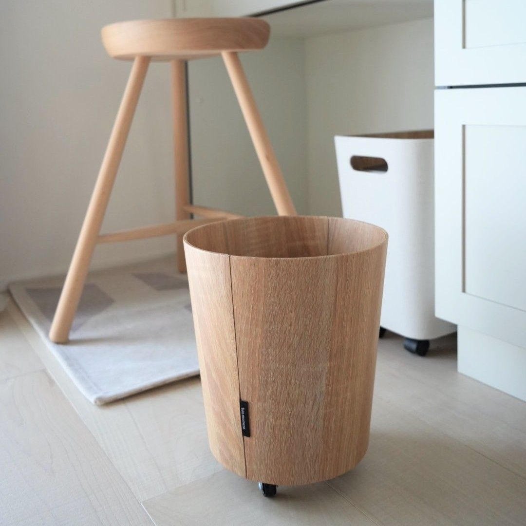 揃えると、景観ととのう。キャスター付き収納と並べたい「動かせるゴミ箱」のある風景【インスタグラマーさんのもの選び】