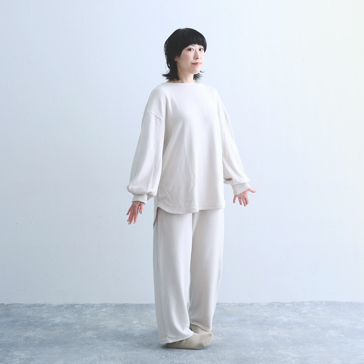 今季No.1の癒されパジャマ。ふわっとろっと包まれる、その心地よさにスタッフも続々虜に！