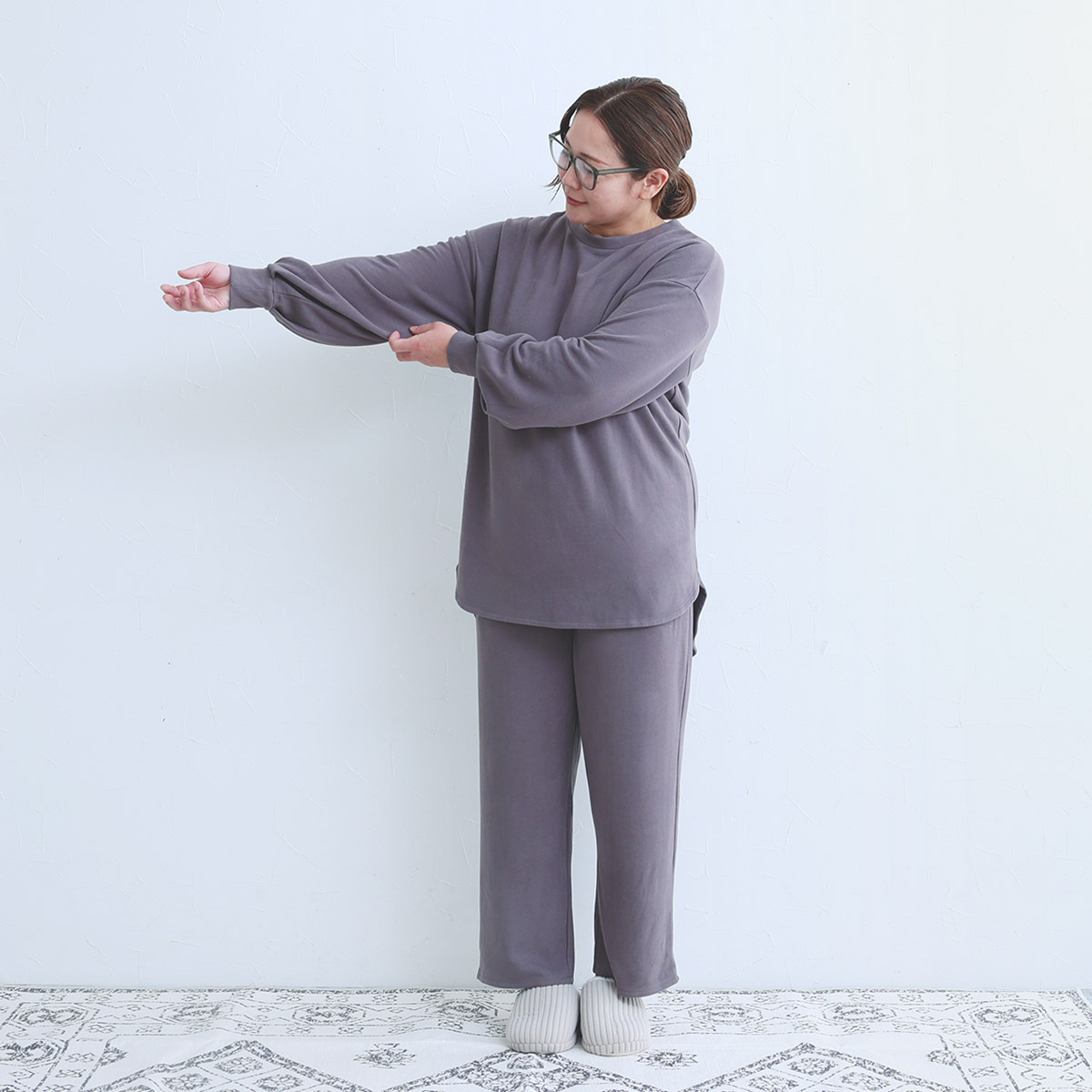 今季No.1の癒されパジャマ。ふわっとろっと包まれる、その心地よさにスタッフも続々虜に！