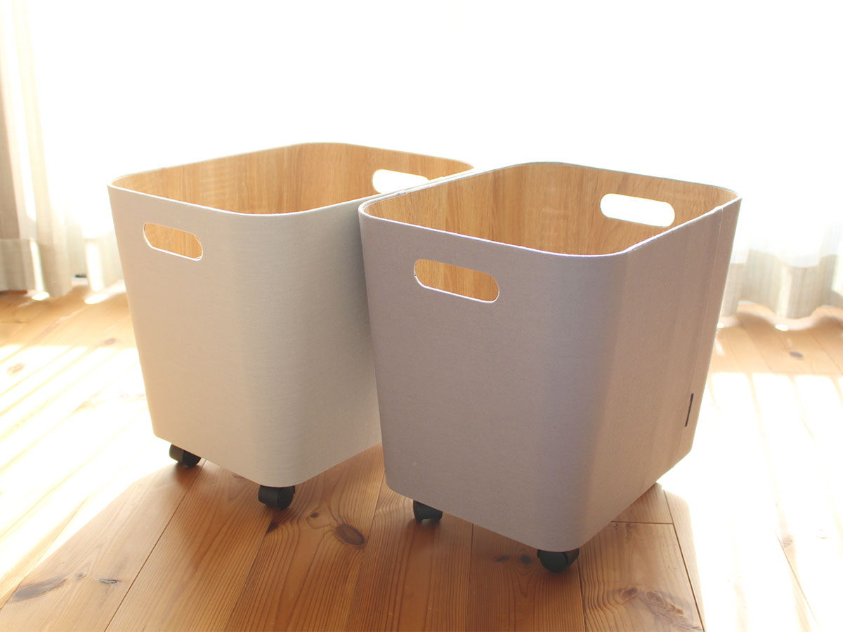 部屋にあふれ返る冬のあったかグッズ、「キャスター付き収納」で便利に整頓！