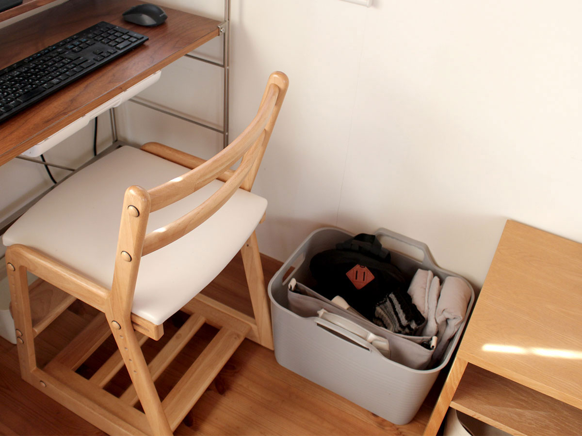 部屋にあふれ返る冬のあったかグッズ、「キャスター付き収納」で便利に整頓！