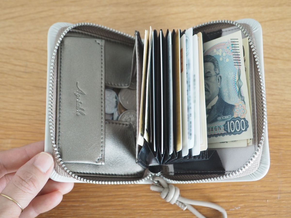 新年の買い替えに。コンパクトなのに中身が一目でわかる「二つ折り財布」