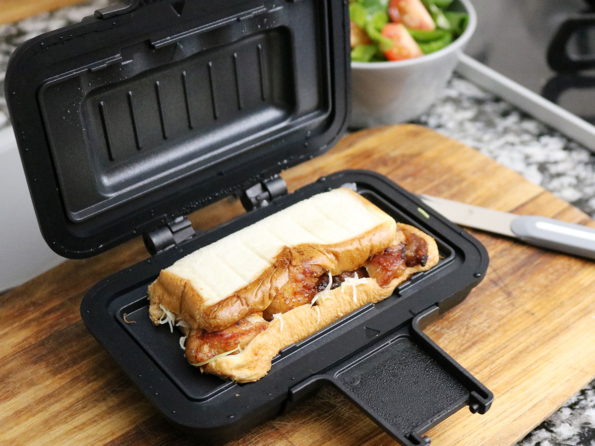 頑張れ受験生！レンチンで作れる「ホットサンドメーカー」が塾前補食や夜食にピッタリ