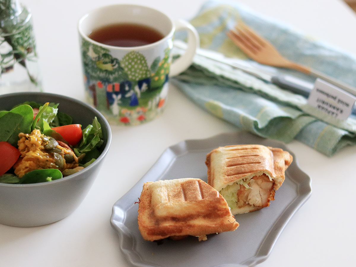 頑張れ受験生！レンチンで作れる「ホットサンドメーカー」が塾前補食や夜食にピッタリ