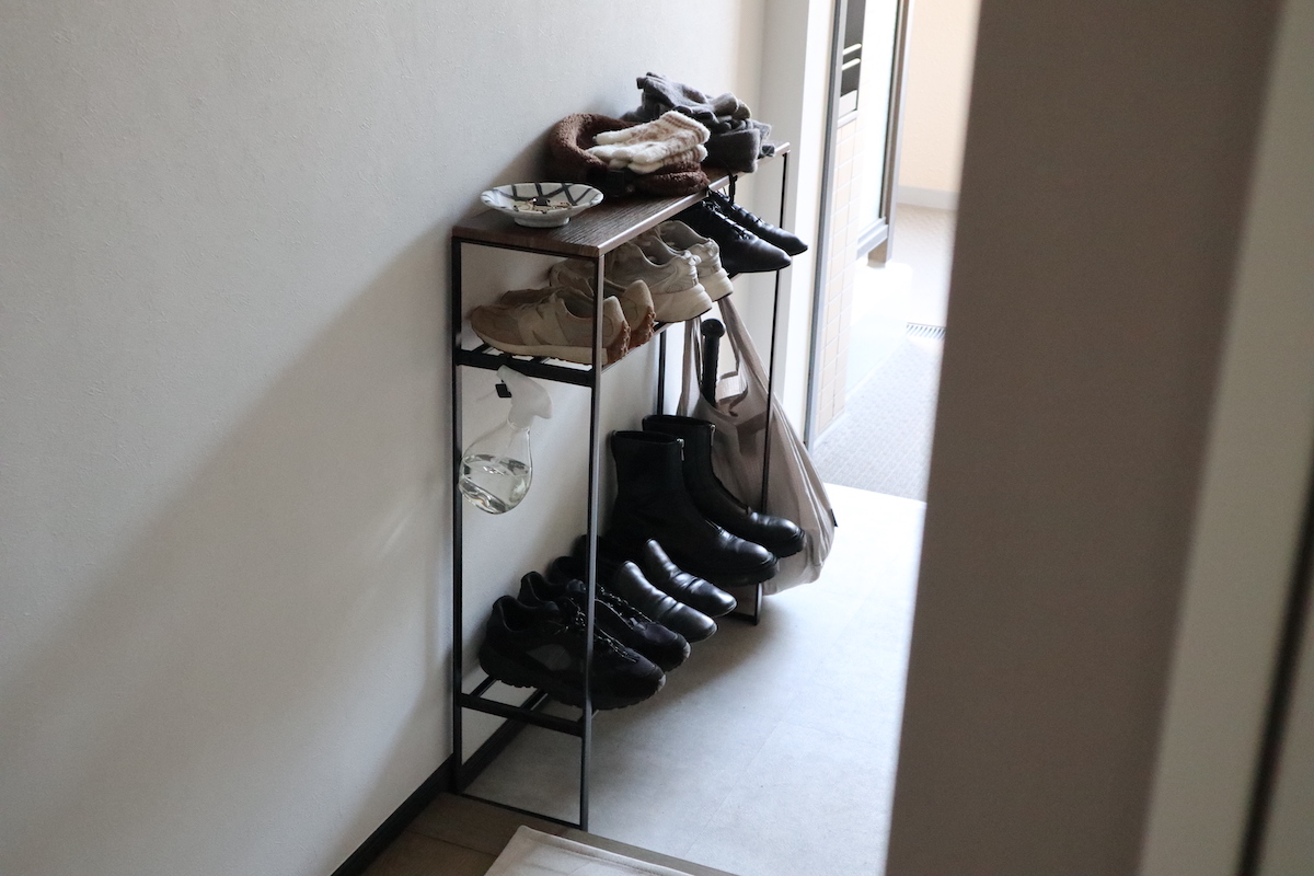 【単身・マンション・戸建て】ライフスタイル別、スタッフのリアルレポ『奥行き19.5cmシェルフ』をここで使いました