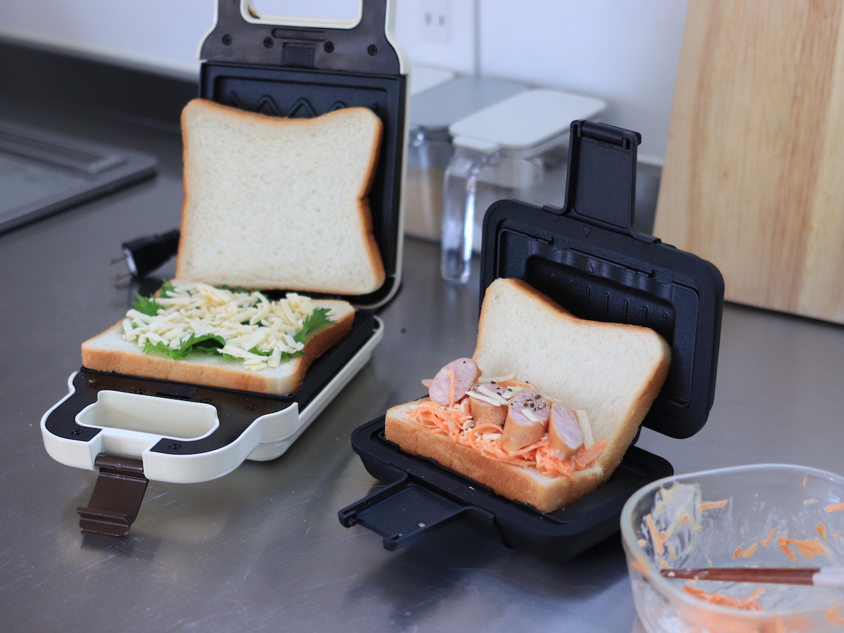 話題の『レンチンホットサンド』に何入れる？スタッフのお気に入りレシピ＆使用レポ発表会