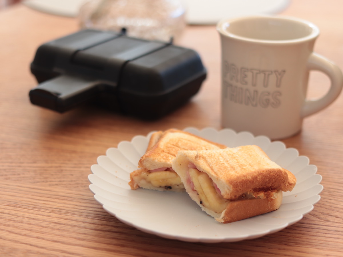 話題の『レンチンホットサンド』に何入れる？スタッフのお気に入りレシピ＆使用レポ発表会