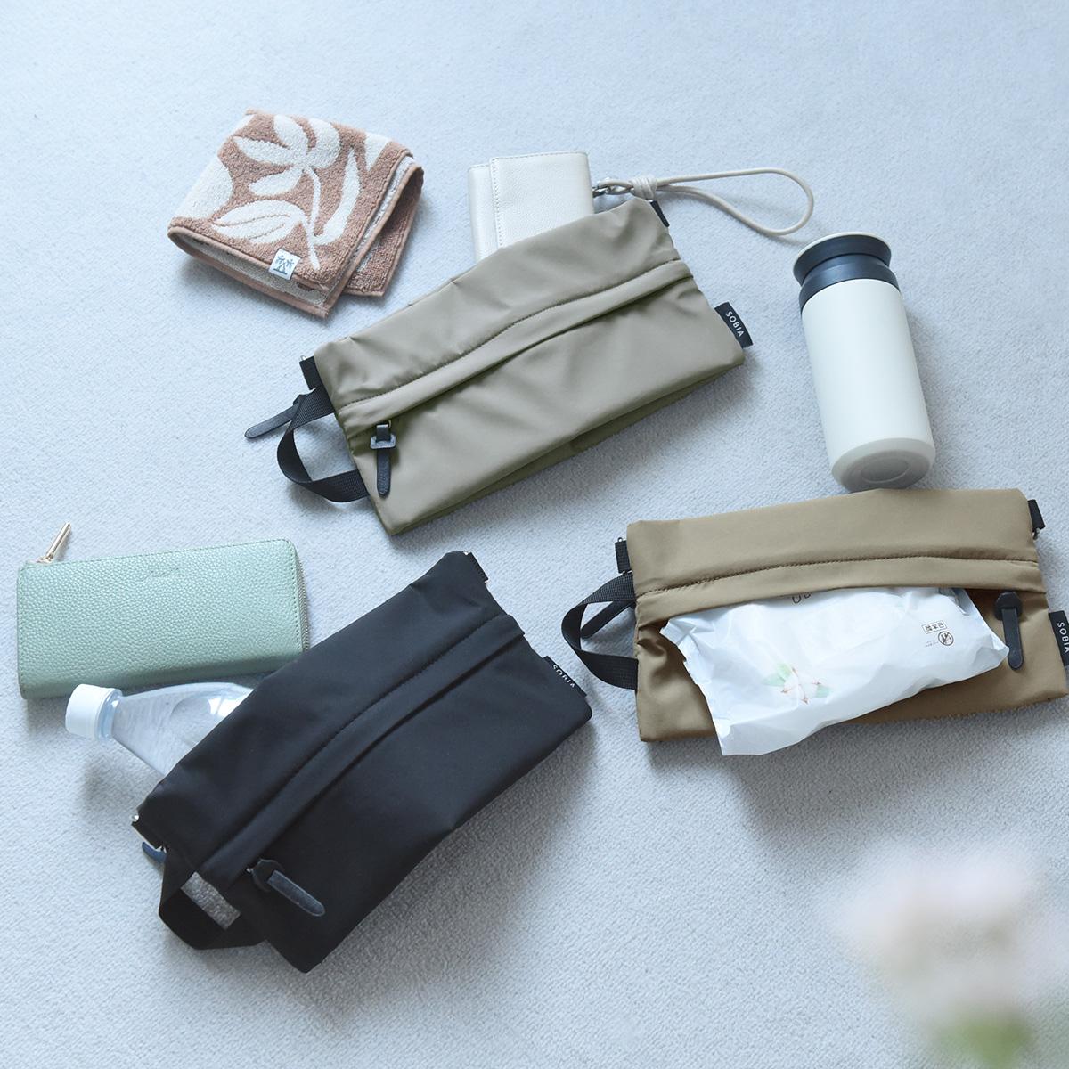 バイヤーの休日に密着、お供したのはフラットなのにたっぷり大容量！ママカルショルダー