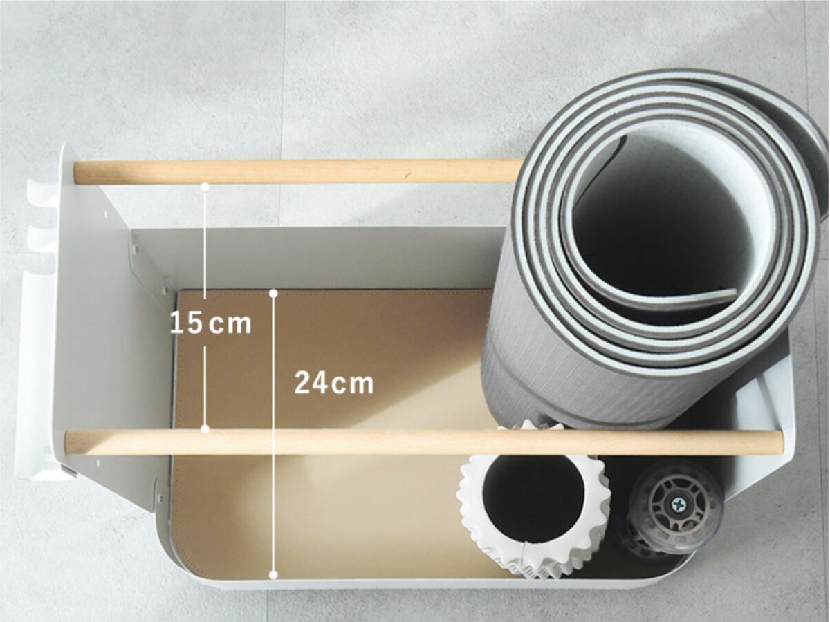 家電の目隠し収納にも◎宅トレ道具だけじゃない「フィットネス収納」活用術【インスタグラマーさんのもの選び】