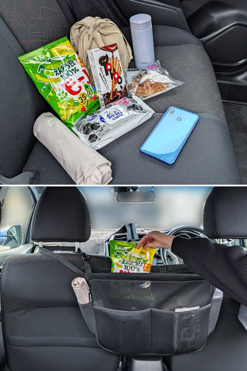 車内快適化の黄金コンビ「カーポケット＆吊り下げゴミ箱」スタッフたちはこう使う！
